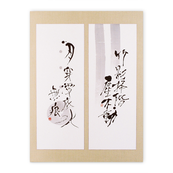 竹影掃階塵不動｜月穿潭底水無痕